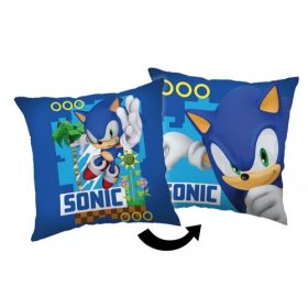 Sonic a sündisznó Coin Chase párna, díszpárna 40x40 cm 