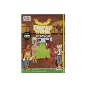   Grafix - Varázslatos ló matricaalbum + 200 matrica - 20 oldal, méret 33 x 25 cm
