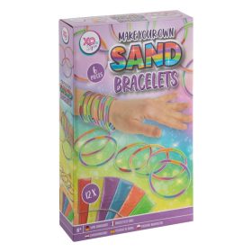  Készíts homokkal töltött karkötőket 6 db - 12 színű homok