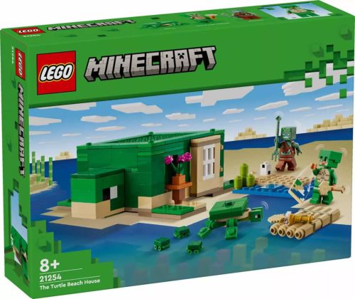 LEGO Minecraft™ A tengerparti teknősház - 21254