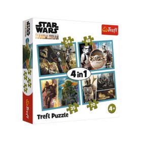 Star Wars: The Mandalorian 4 az 1-ben puzzle - Trefl