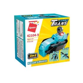 Qman építőjáték, atomtengeralattjáró 42104-9