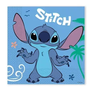 Disney Lilo és Stitch, A csillagkutya Angel szalvéta 20 db-os 33x33 cm FSC