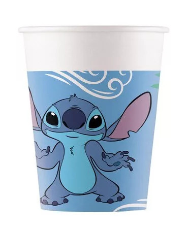 Disney Lilo és Stitch, A csillagkutya Angel papír pohár 8 db-os 200 ml FSC 