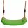 Műanyag laphinta kötéllel és fém karikákkal, almazöld