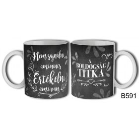 Bögre 3 dl - A boldogság titka