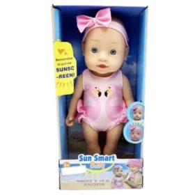 Sun Smart színváltós baba - 30 cm - többféle!