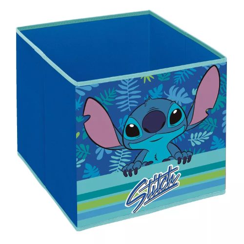 Disney Lilo és Stitch, A csillagkutya Leaf játéktároló 31×31×31 cm 