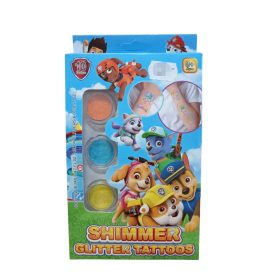 Mancs őrjárat csillámtetoválás szett