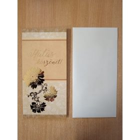 Hálás köszönet pénzes boríték