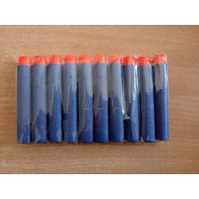 10 darabos szivacs lövedék