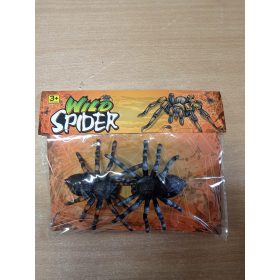 Halloween pókok 2 db