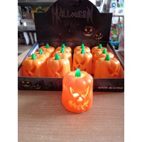 Halloweeni dekoráció, világító tök (H14)
