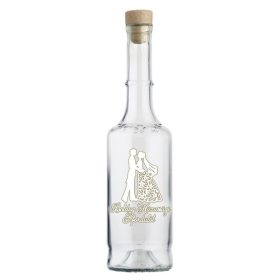 Pálinkás Üveg - 500 ml - Boldog Házassági Évfordulót