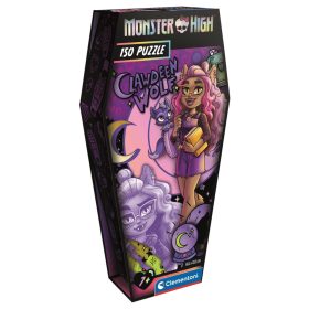  Puzzle, Monster High, 150 db-os, 9x30 cm koporsó alakú dobozban