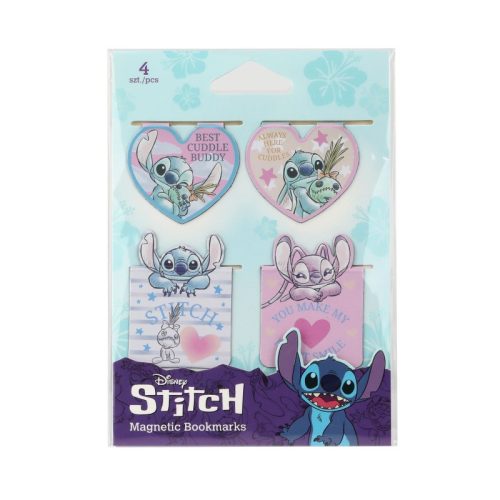 Mágneses könyvjelző 4db-os Disney Fashion Stitch 75354 