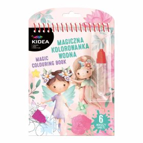   Festés vízzel, erdei tündérek, Kidea mágikus színező, 15x19cm 