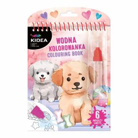   Festés vízzel, kutyusok, Kidea mágikus színező, 15x19cm 
