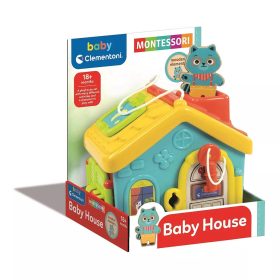   Kulcsos házikó Montessori készségfejlesztő játék Clementoni 