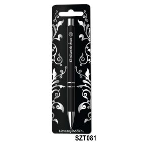 Gravírozott szines golyóstoll 13,6 cm - Kőművesek Ásza