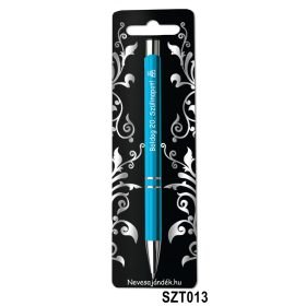   Gravírozott szines golyóstoll 13,6 cm - Boldog 20 Szülinapot! 