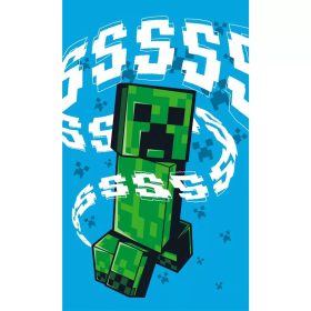   Minecraft Hissing Creeper kéztörlő arctörlő, törölköző 30x50cm 