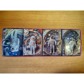 Tépőzáras notesz, űr minta