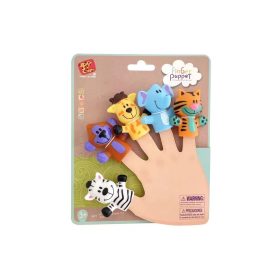 Ujjbábok - vadállatok 5 db/csomag 