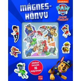   Mancs Őrjárat: Mágneskönyv - Játékos tanulás 16 mágnessel