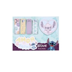 Öntapadós jegyzet+oldaljelölő asztali tartóval