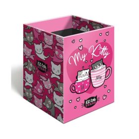 Ceruzatartó asztali cicás