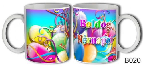 Bögre 3 dl - Boldog Névnapot - Névnapi ajándékok