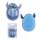 Disney Lilo és Stitch, A csillagkutya 3D hajkefe 9 cm 