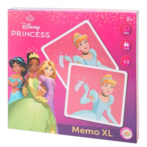 Disney Hercegnők Beauties memória játék XL 24 db-os 