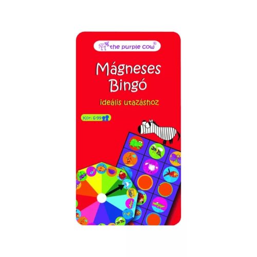 Mágneses bingó társasjáték 