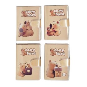   Kapibara notesz, A/7, tépőzáras záródással, többféle változat