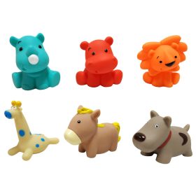 Műanyag állatok, 6 db 2