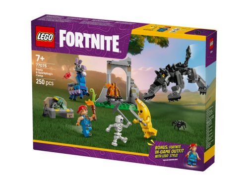 LEGO Fortnite 77075 Peely és sparkplug táborhelye