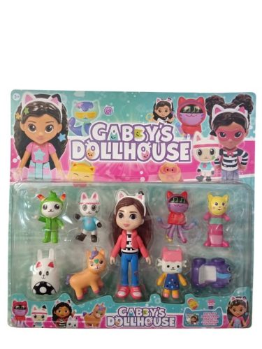 Gabi babaháza figurák