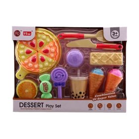 Étel játékszett dobozban