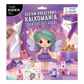   Kreatív képkészítő készlet transzferfóliával, tündéres, Kidea