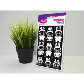 TyToo Labubu sablon szett 9 db