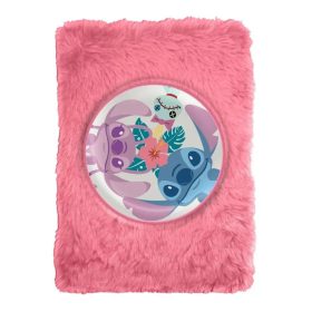   Disney Lilo és Stitch, A csillagkutya Aloha plüss A5 notesz, jegyzetfüzet 