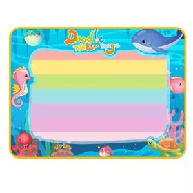   Vízzel festhető rajzszőnyeg tengeri mintával - 78 x 59 cm