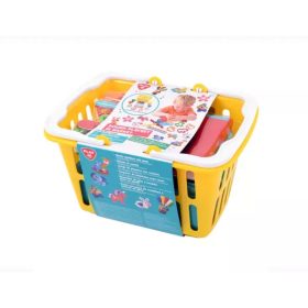 Playgo: Gyurmakészlet kosárban