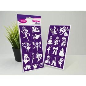   Fairies & Princesses - Tündérek és Hercegnők sablon szett 