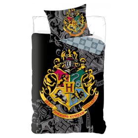 Harry Potter ágyneműhuzat Crest 140×200cm, 70×90 cm 