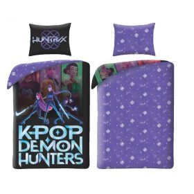   K-pop Démonvadászok Take Down ágyneműhuzat 140×200cm, 70x90 cm microfibre 