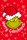 A Grincs Merry Grinchmas mikroflanel takaró 100x150cm 