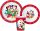Disney Minnie and Mickey Karácsonyi étkészlet, micro műanyag szett, pohárral 260 ml 